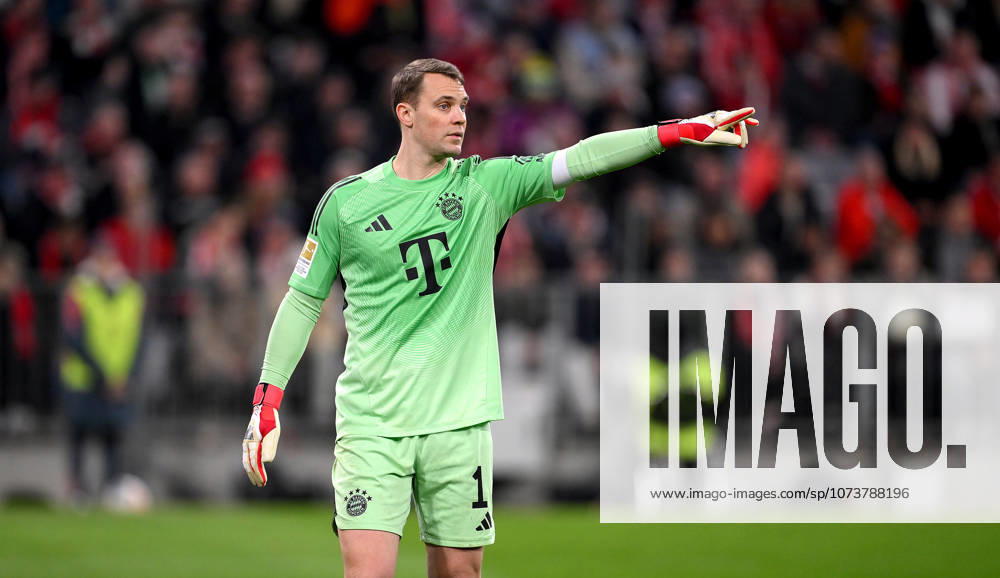 Soccer 1 Bundesliga Season 2025 2026 25 Matchday FC Bayern Muenchen Borussia Moenchengladbach 06 03 2026 Goalkeeper Manuel Neuer FC Bayern Muenchen