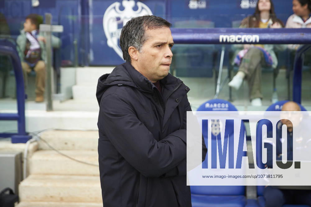 Head coach Luis Castro Levante UD during the LaLiga EA Sports match between Levante UD and Girona FC at Ciudad de Valencia on March 7, 2026 in Valencia, Spain Photo by Maria Jose Segovia DeFodi Images