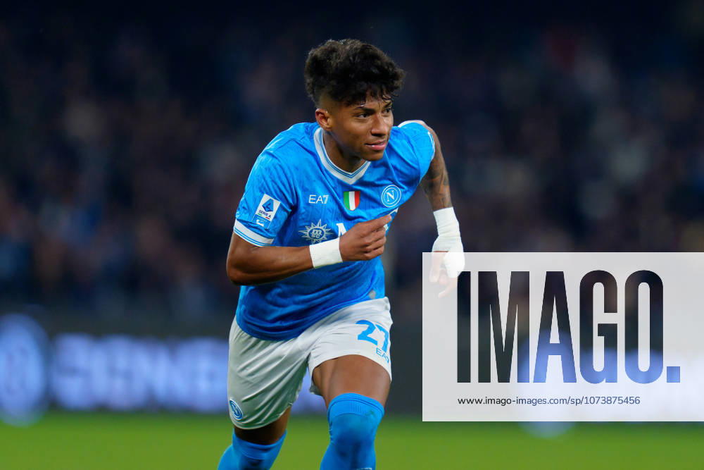 SSC Napoli v Torino FC - Serie A Enilive Alisson Santos of SSC Napoli celebrates after scoring first goal during the serie Serie A Enilive match between SSC Napoli and Torino FC at Stadio Diego Armando Maradona on March 6, 2026 in Naples, Italy Naples Stadio Diego Armando Maradona Naples Italy