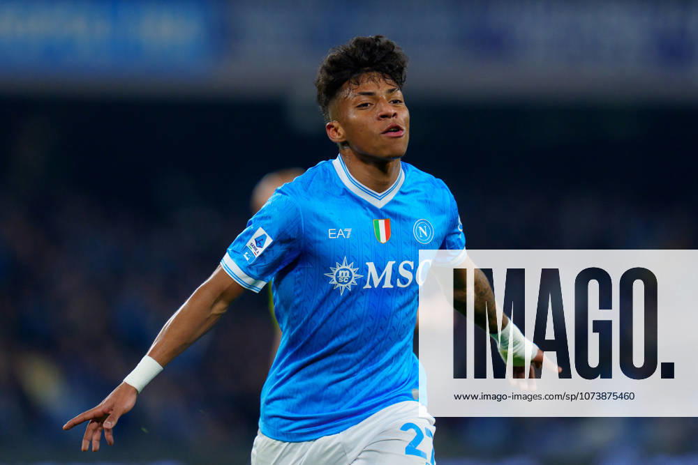 SSC Napoli v Torino FC - Serie A Enilive Alisson Santos of SSC Napoli celebrates after scoring first goal during the serie Serie A Enilive match between SSC Napoli and Torino FC at Stadio Diego Armando Maradona on March 6, 2026 in Naples, Italy Naples Stadio Diego Armando Maradona Naples Italy