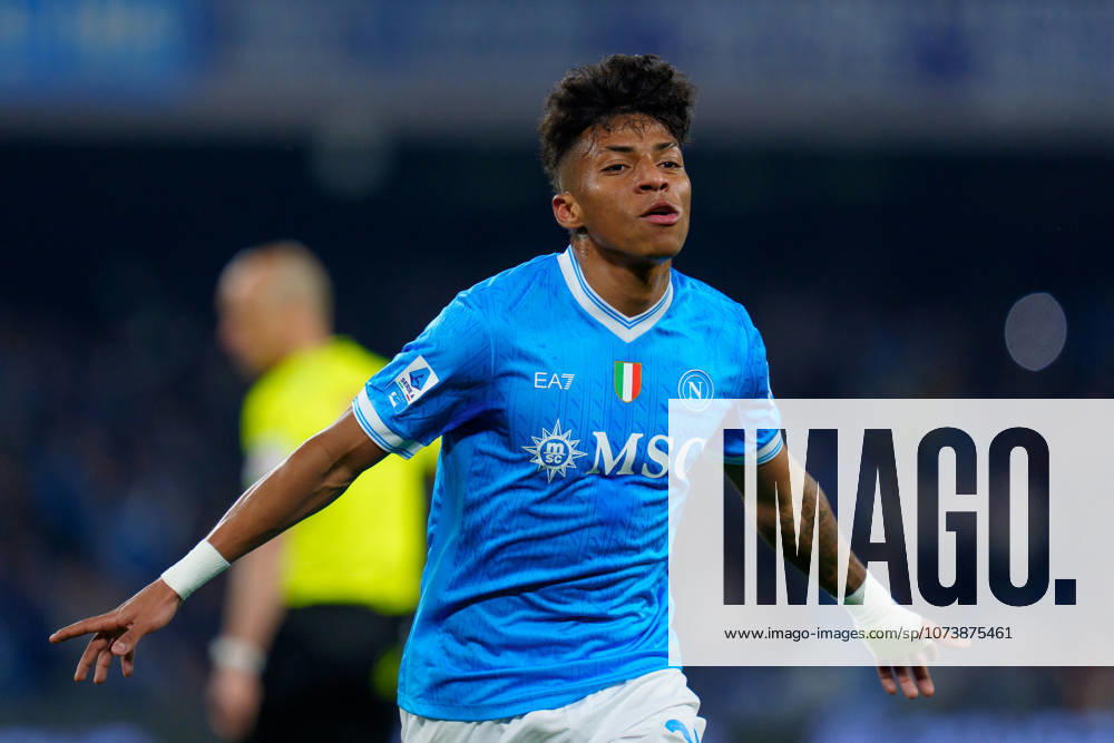 SSC Napoli v Torino FC - Serie A Enilive Alisson Santos of SSC Napoli celebrates after scoring first goal during the serie Serie A Enilive match between SSC Napoli and Torino FC at Stadio Diego Armando Maradona on March 6, 2026 in Naples, Italy Naples Stadio Diego Armando Maradona Naples Italy
