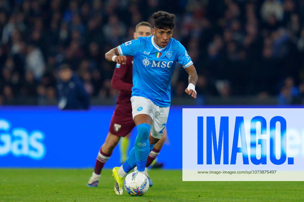 SSC Napoli v Torino FC - Serie A Enilive Alisson Santos of SSC Napoli in action during the serie Serie A Enilive match between SSC Napoli and Torino FC at Stadio Diego Armando Maradona on March 6, 2026 in Naples, Italy Naples Stadio Diego Armando Maradona Naples Italy