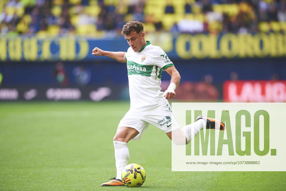 German Valera Elche CF during the LaLiga EA Sports match between Villarreal CF and Elche CF at Estadio de la Ceramica on March 8, 2026 in Villarreal, Spain Photo by Maria Jose Segovia DeFodi Images