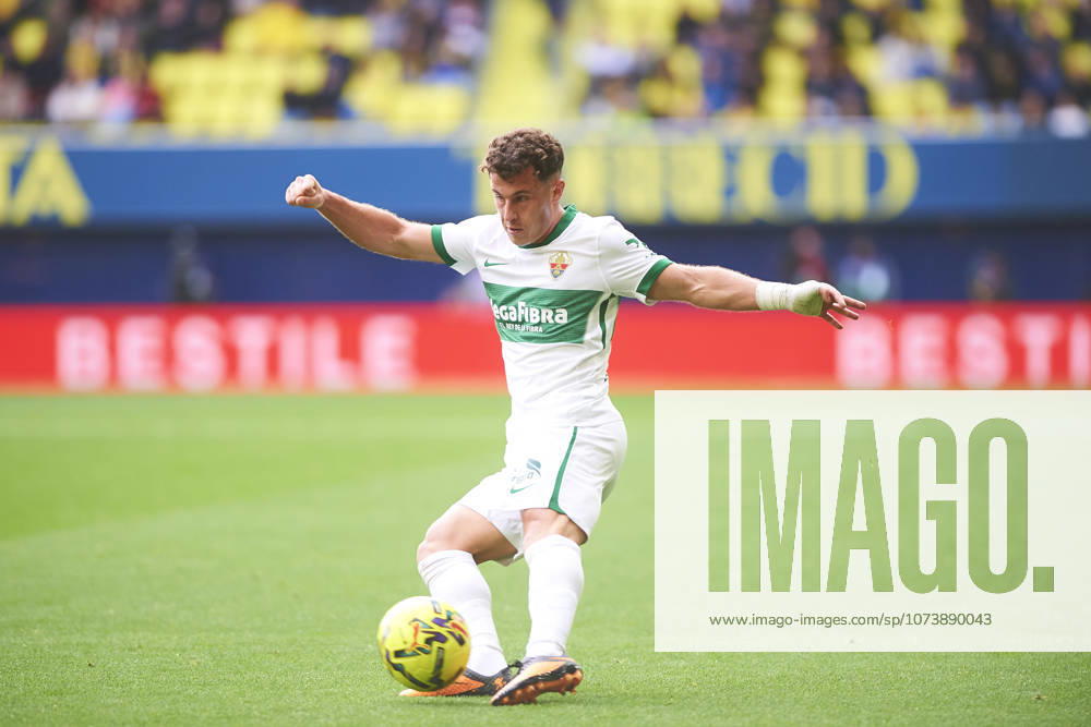 German Valera Elche CF during the LaLiga EA Sports match between Villarreal CF and Elche CF at Estadio de la Ceramica on March 8, 2026 in Villarreal, Spain Photo by Maria Jose Segovia DeFodi Images