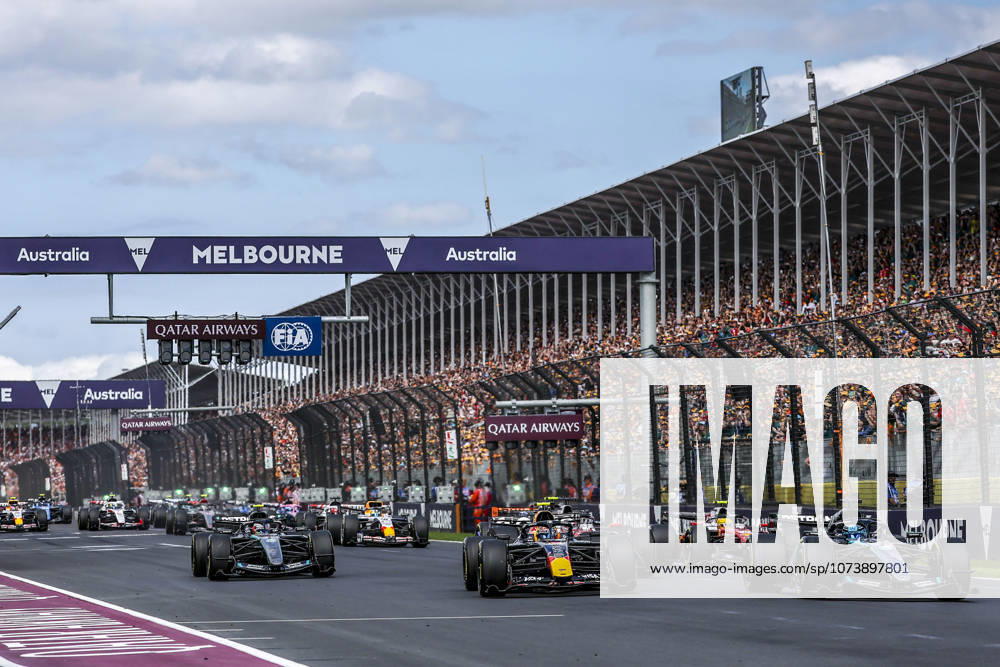 Start of the F1 Grand Prix of Australia at Albert Park Circuit on March 8, 2026 in Melbourne, Australia.(Photo by Paddocker)