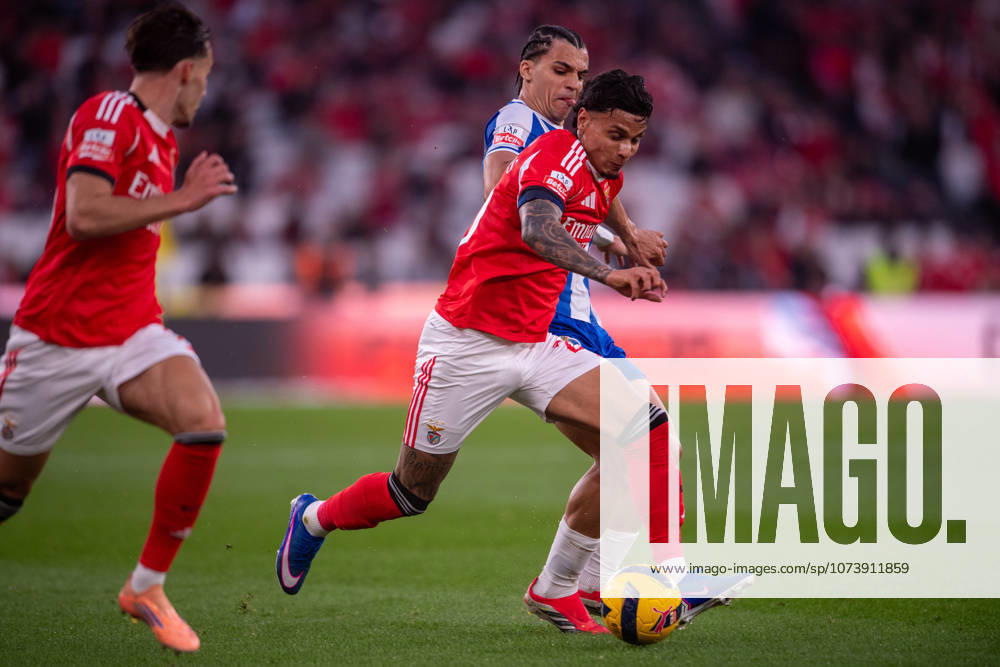 LISBOA, PORTUGAL - MARCH 08: RICHARD RIOS from SL Benfica is seen on action during the Liga Portugal Betclic 2025 26 League match between SL Benfica and FC Porto, at Estadio do Lisboa e Benfica on March 08, 2026 in Lisboa, Portugal Lisboa Portugal - ZUMAl192 20260308_zsp_l192_061