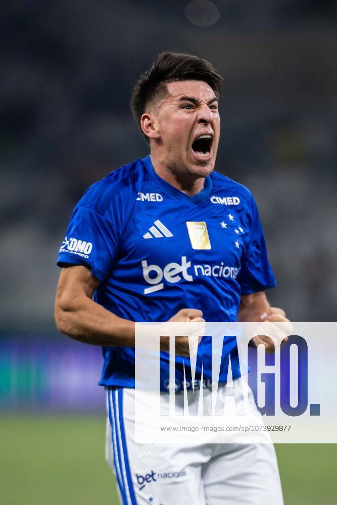 BELO HORIZONTE (MG), 08 03 2026 Futebol Campeonato Mineiro 2026 Villalba comemora titulo na partida entre Cruzeiro x Atletico, valida pela final do Campeonato Mineiro 2026, realizada no Mineirao neste domingo (08). Minas Gerais Brasil