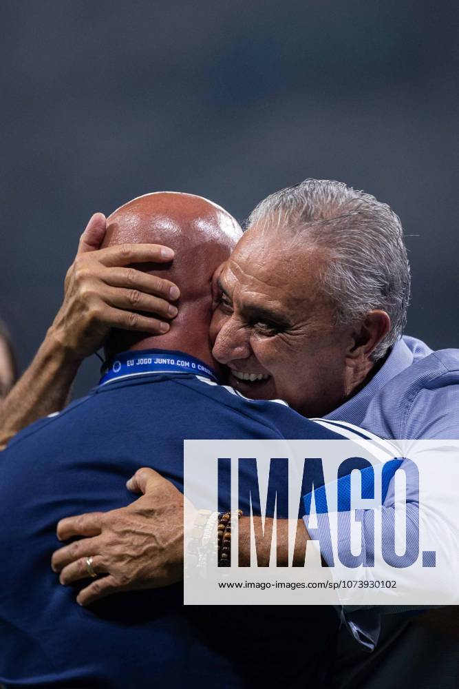 BELO HORIZONTE (MG), 08 03 2026 Futebol Campeonato Mineiro 2026 Tite comemora titulo na partida entre Cruzeiro x Atletico, valida pela final do Campeonato Mineiro 2026, realizada no Mineirao neste domingo (08). Minas Gerais Brasil