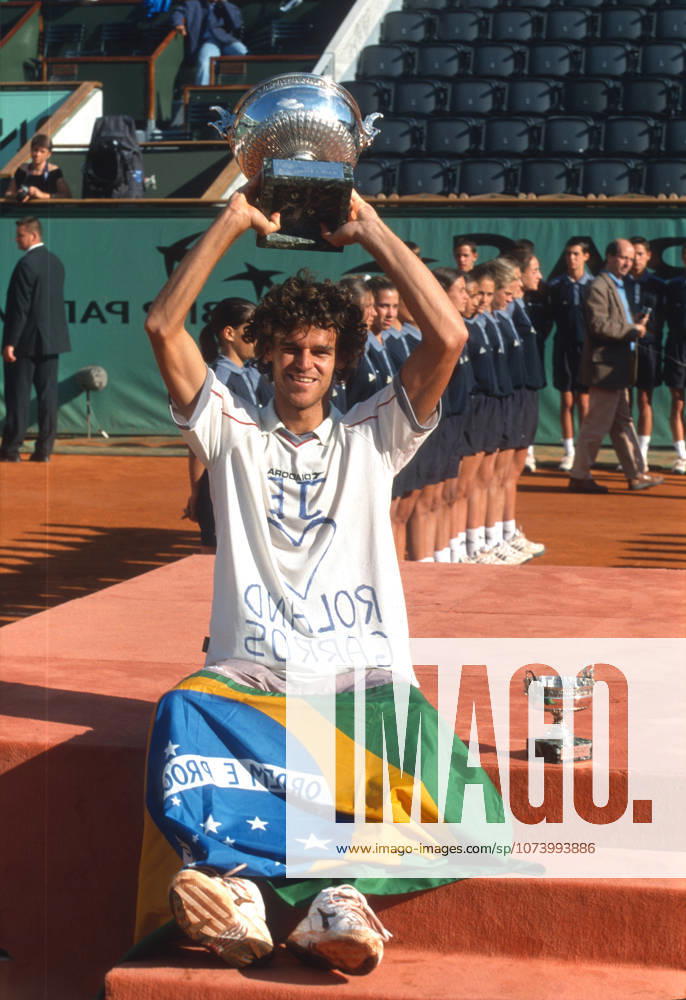Gustavo Kuerten is a Brazilian professional tennis player and former world No. 1. He has been a professional since 1995. Nicknamed Guga, he is a three-time French Open singles champion (1997, 2000, 2001).