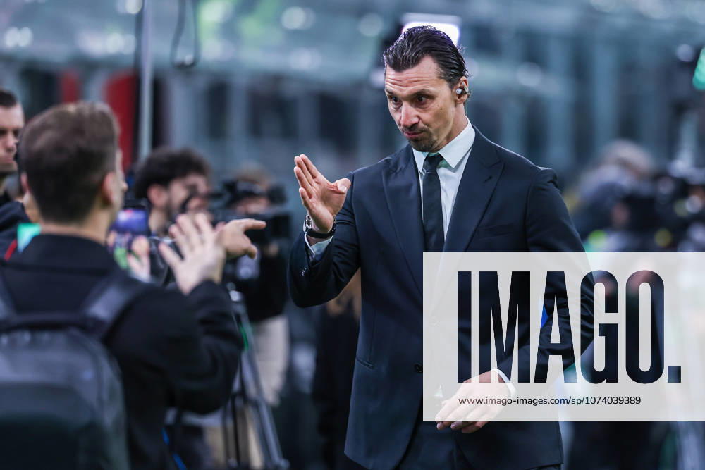 AC Milan vs FC Internazionale, Serie A football, Milano, Italy Zlatan Ibrahimovic AC Milan Senior Advisor to Ownership looks on during Serie A 2025 26 football match between AC Milan and FC Internazionale at San Siro Stadium in Milan Italy, Milan, Milan, San Siro Stadium