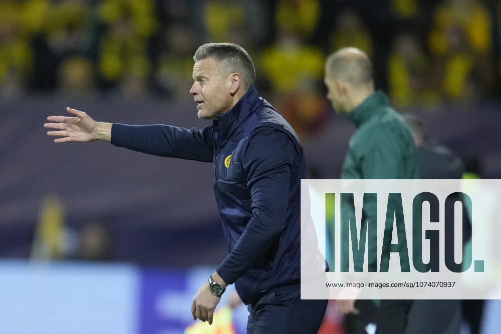 Football, Champions League 2025 2026 Bodo Glimt Sporting Lisbon Bodo, Norway 20260311 Bodo Glimt s coach Kjetil Knutsen during the Champions League football match between Bodo Glimt and Sporting Lisbon at Aspmyra Stadium Photo Fredrik Varfjell NTB Bodo Norway RESTRICTED USE FOR BETTING COMPANIES