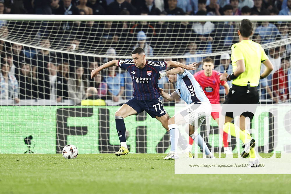 Roman Yaremchuk (Lyon), MARCH 12, 2026 - Football Soccer : UEFA Europa League Round of 16 1st leg match between RC Celta de Vigo - Olympique Lyonnais at the Estadio Balaidos in Vigo, Spain. Noxthirdxpartyxsales aflo_323270349