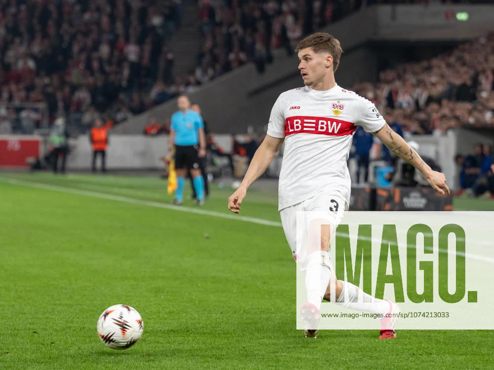 Ramon Hendriks VfB Stuttgart, 03 GER, VfB Stuttgart vs FC Porto, Football, UEFA Europa League, Men, Round of 16, First leg, 2025 2026 season, 13 03 2026, GER, VfB Stuttgart vs FC Porto, Football, UEFA Europa League, Men, Round of 16, First leg, 2025 2026 season, 13 03 2026 Stuttgart