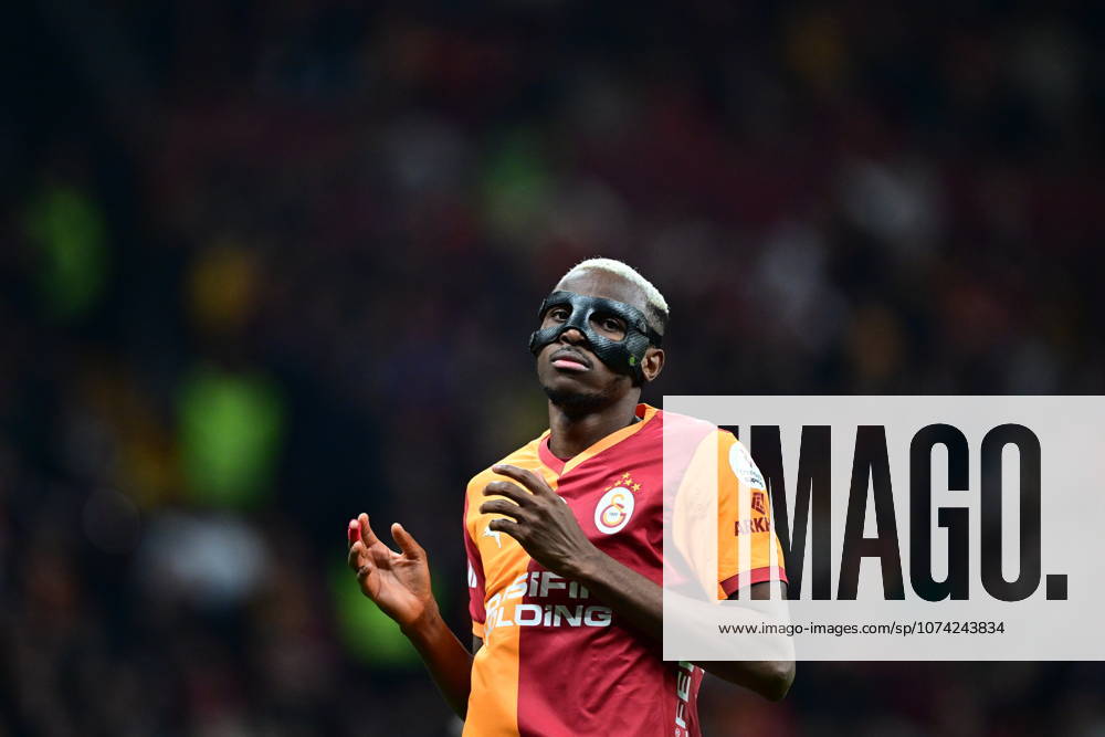 Galatasaray v RAMS Basaksehir - Turkish Super Lig ISTANBUL, TURKIYE - MARCH 14: Galatasaray’s Victor Osimhen in action during the Turkish Super Lig week 26 match between Galatasaray and RAMS Basaksehir at RAMS Park in Istanbul, Turkiye, on March 14, 2026. Abdulhamid Hosbas Anadolu Istanbul Turkey. Editorial use only. Please get in touch for any other usage.