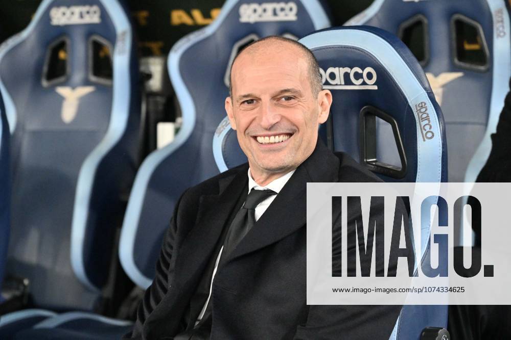 Foto IPP Felice De Martino Roma 15 03 2026 Calcio Campionato serie A 2025-2026 Lazio - Milan Nella foto: Massimiliano Allegri Italy Photo Press World Copyright Roma italy Italia ITALY