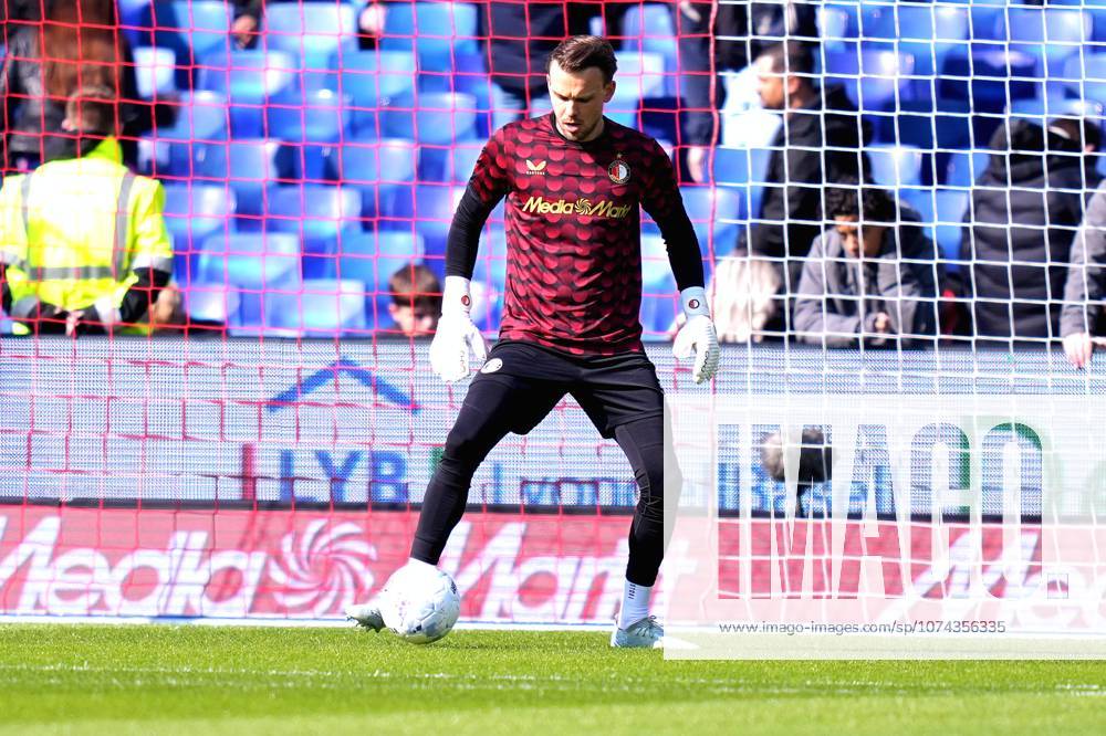 Eredivisie: Feyenoord Rotterdam v Excelsior Rotterdam Rotterdam - Goalkeeper Timon Wellenreuther of Feyenoord Rotterdam during the 2025 2026 Eredivisie season. The match is set between Feyenoord v Excelsior Rotterdam Eredivisie 2025-2026D at De Kuip on 15 March 2026 in Rotterdam, The Netherlands. (VK Sportphoto Danny de Groot)