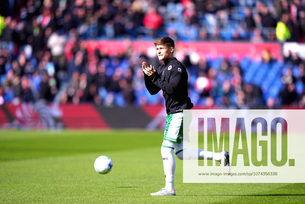 Eredivisie: Feyenoord Rotterdam v Excelsior Rotterdam Rotterdam - Noah Naujoks of Excelsior Rotterdam during the 2025 2026 Eredivisie season. The match is set between Feyenoord v Excelsior Rotterdam Eredivisie 2025-2026D at De Kuip on 15 March 2026 in Rotterdam, The Netherlands. (VK Sportphoto Danny de Groot)