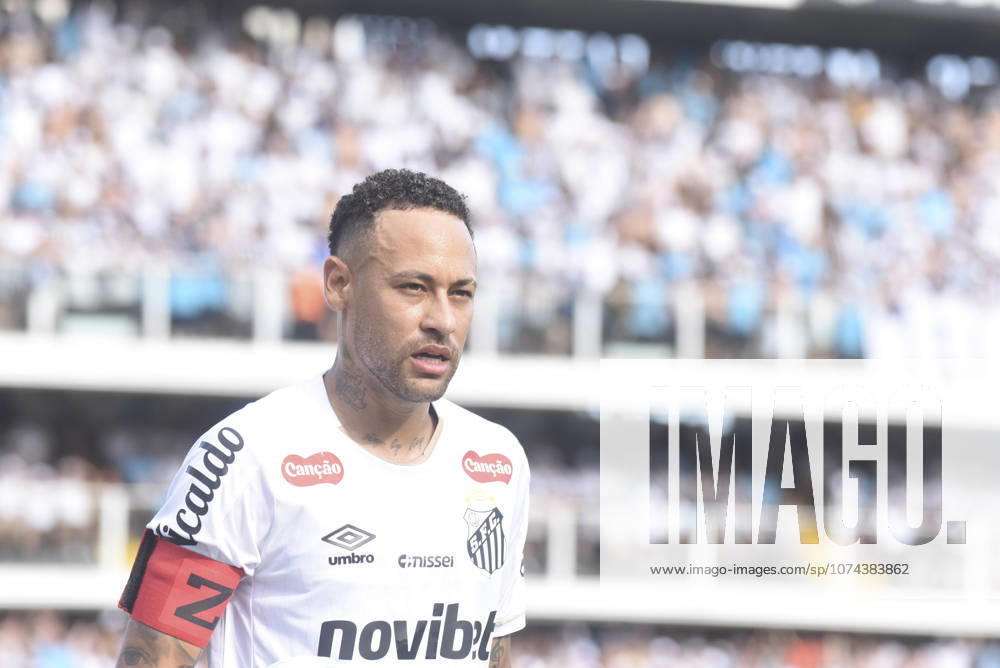 Neymar of Santos during the Campeonato Brasileiro game between Santos vs Corinthians at Vila Belmiro, Fortaleza, Brazil. Caior Rocha (Caior Rocha SPP)