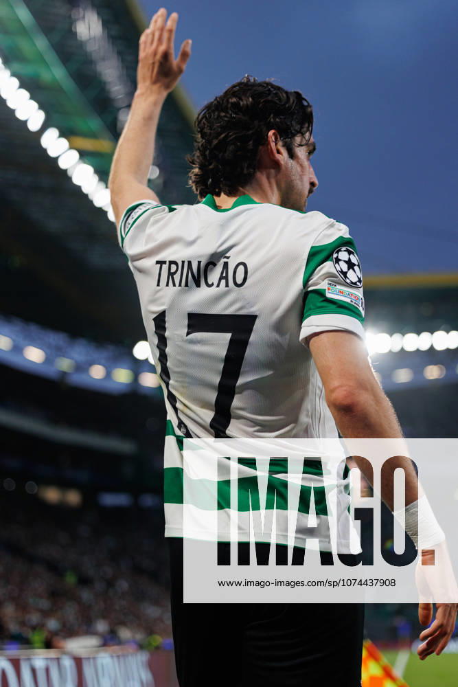 Francisco Trincao seen during UEFA Champions League Round of 16 game between teams of Sporting CP and FK Bodo Glimt at Estadio Jose Alvalade (Maciej Rogowski Ball Raw Images) Lisbon Estadio Jose Alvalade Portugal