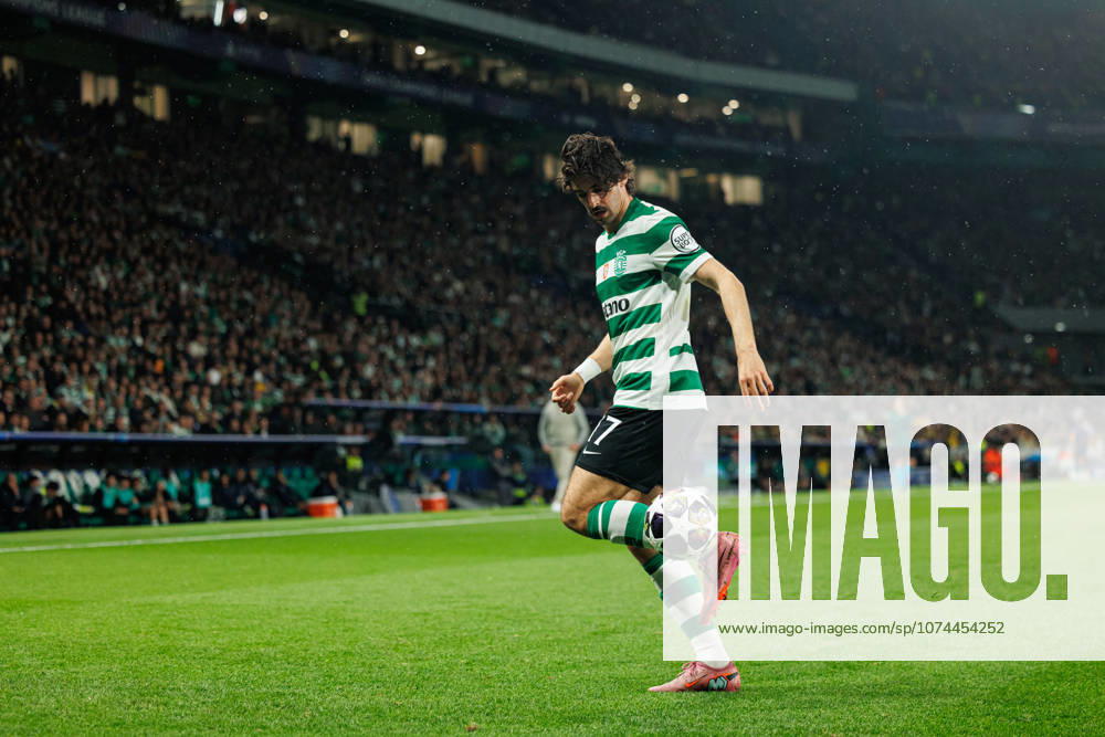 Francisco Trincao seen during UEFA Champions League Round of 16 game between teams of Sporting CP and FK Bodo Glimt at Estadio Jose Alvalade (Maciej Rogowski Ball Raw Images) Lisbon Estadio Jose Alvalade Portugal