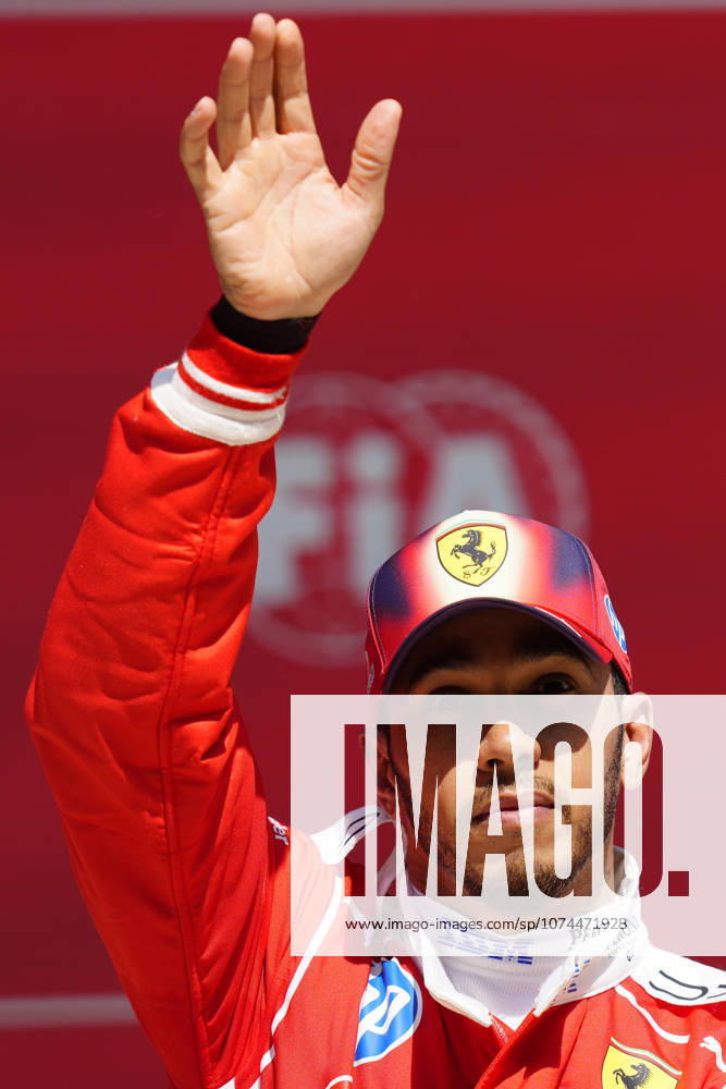 F1 Grand Prix of China Third placed Lewis Hamilton of Great Britain and Scuderia Ferrari looks on in parc ferme during the Sprint ahead of the F1 Grand Prix of China at Shanghai International Circuit on March 14, 2026 in Shanghai, China. Shanghai China