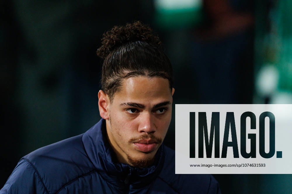 Romeo Beney seen during Liga Portugal game between teams of Sporting CP and FC Famalicao at Estadio Jose Alvalade (Maciej Rogowski Ball Raw Images) Lisbon Estadio Jose Alvalade Portugal
