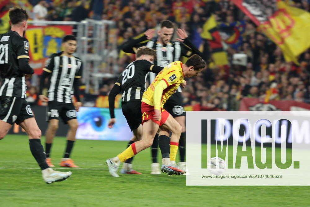 Florian THAUVIN (RC Lens) lors du match RC Lens vs Angers SCO, Ligue 1 J27, stade Bollaert-Delelis, le 20 mars 2026 - photo Laurent Sanson PsnewZ