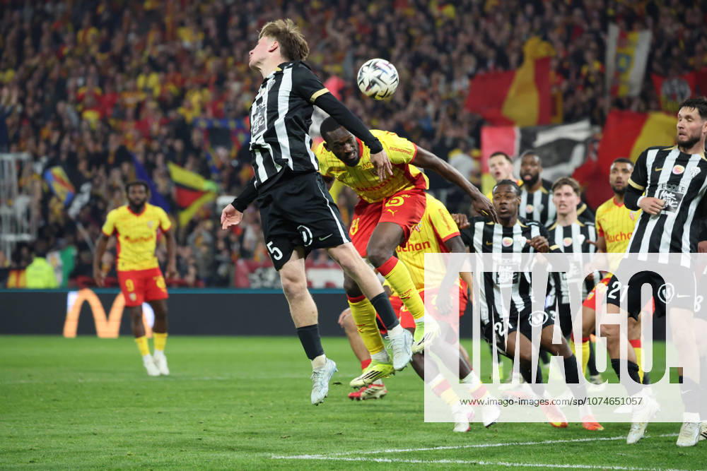 Rayan FOFANA (RC Lens) lors du match RC Lens vs Angers SCO, Ligue 1 J27, stade Bollaert-Delelis, le 20 mars 2026 - photo Laurent Sanson PsnewZ