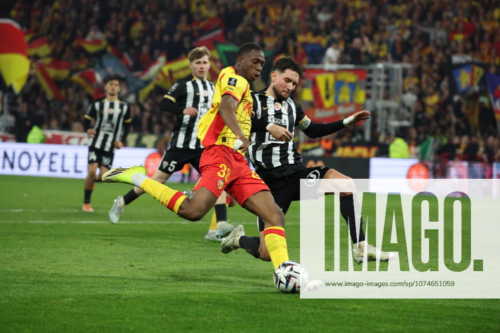 Rayan FOFANA (RC Lens) lors du match RC Lens vs Angers SCO, Ligue 1 J27, stade Bollaert-Delelis, le 20 mars 2026 - photo Laurent Sanson PsnewZ