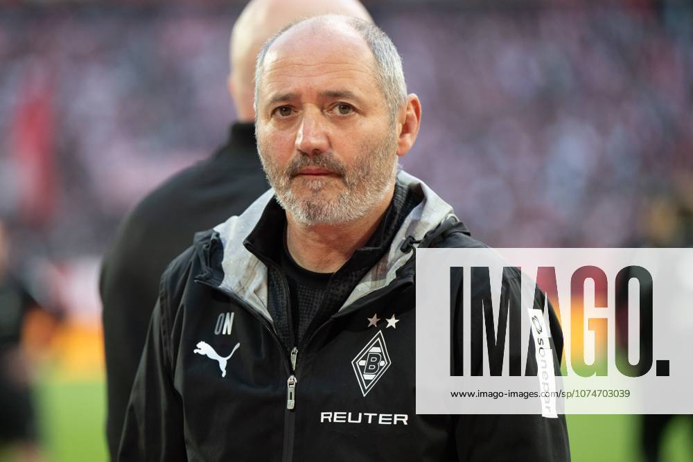 Co Trainer Oliver Neuville Borussia Moenchengladbach , single image, cropped, cropped single motif, half figure, half figure, horizontal, landscape, action, 1 FC Koeln vs Borussia Moenchengladbach, Football, 1 Bundesliga, 27 Matchday, 2025 2026, 21 03 2026 DFB regulations prohibit any use of photographs as image sequences and or quasi video Koeln Nordrhein Westfalen Germany