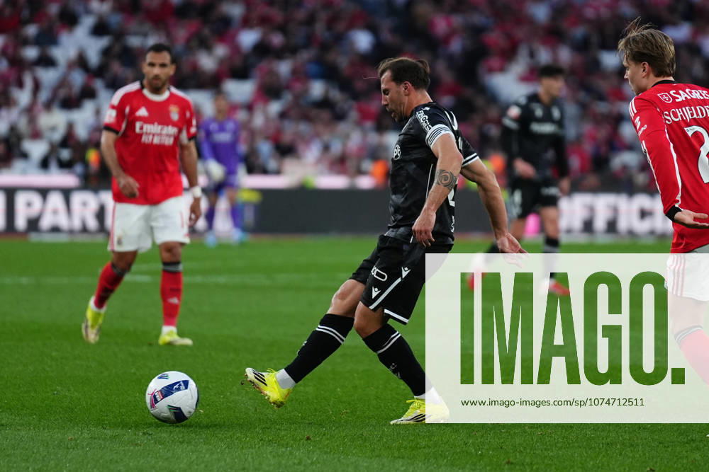 Liga Portugal Betclic - SL Benfica v Vitoria SC Samu Silva do Vitoria SC durante a partida entre o SL Benfica e o Vitoria SC, a contar para a Liga Portugal Betclic no Estadio do Lisboa e Benfica - Marco 21, 2025 - Lisboa, Portugal. (Foto: Joao Alvarinhas - Avant Sports) Lisboa Estadio do Sport Lisboa e Benfica Portugal