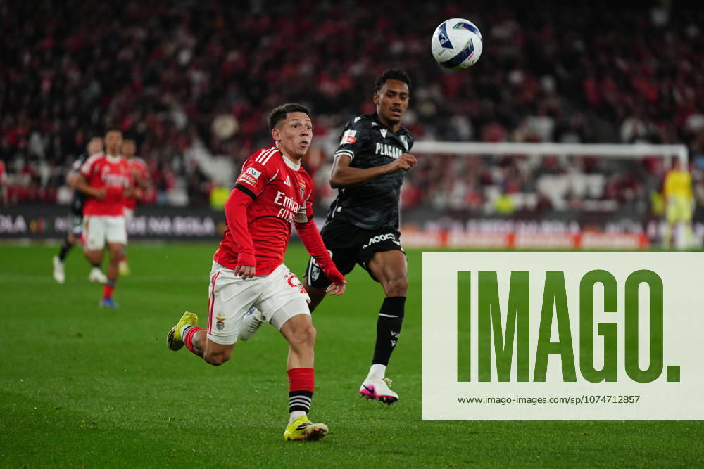 Liga Portugal Betclic - SL Benfica v Vitoria SC Gianluca Prestianni do SL Benfica durante a partida entre o SL Benfica e o Vitoria SC, a contar para a Liga Portugal Betclic no Estadio do Lisboa e Benfica - Marco 21, 2025 - Lisboa, Portugal. (Foto: Joao Alvarinhas - Avant Sports) Lisboa Estadio do Sport Lisboa e Benfica Portugal