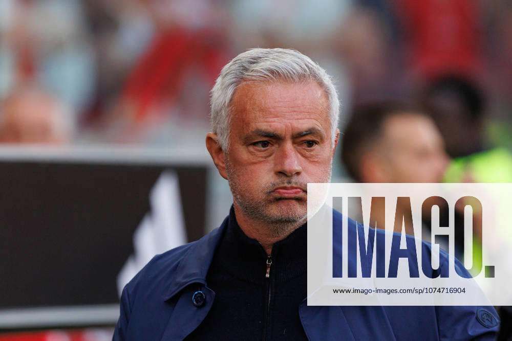 Jose Mourinho seen during Liga Portugal game between teams of SL Benfica and Vitoria SC at Estadio Da Luz (Luis Loureiro Ball Raw Images PT) Lisbon Estadio Da Luz Portugal