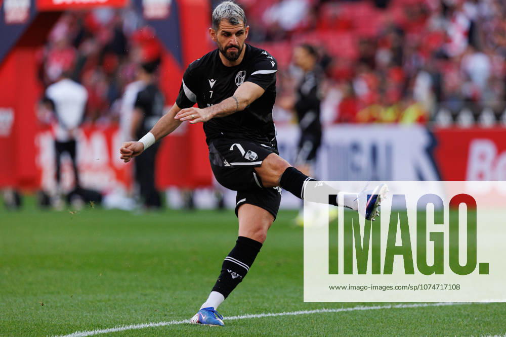 Nelson Oliveira seen during Liga Portugal game between teams of SL Benfica and Vitoria SC at Estadio Da Luz (Luis Loureiro Ball Raw Images PT) Lisbon Estadio Da Luz Portugal