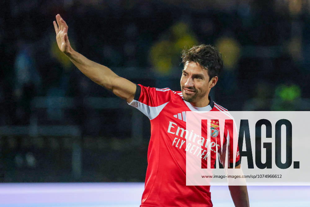 Dortmund, Germany 25 March 2026 Legends match 100 years of the Red Earth stadium In the picture Nicolas Gaitan Benfica Lisbon