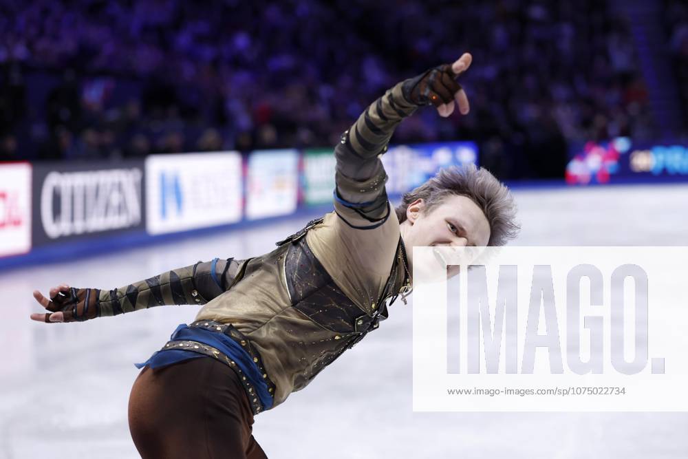 Figure skating, Eiskunstlauf World championships in Prague Ilia Malinin of the United States performs in the men s short program at the world figure skating championships in Prague on March 26, 2026. A14AA0005419952P