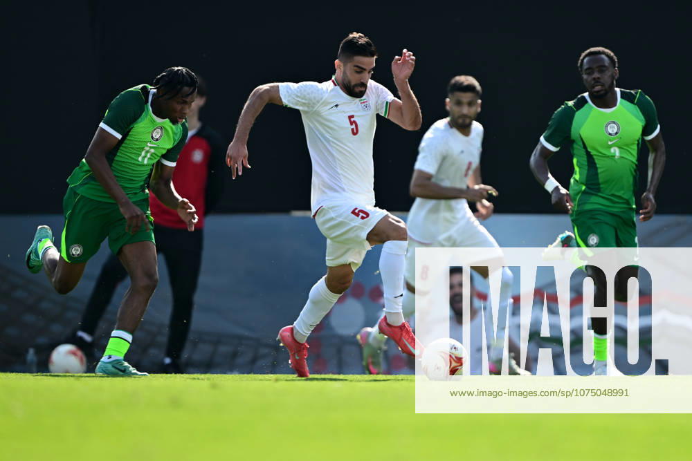 Iran v Nigeria - Friendlies ANTALYA, TURKIYE - MARCH 27: Milad Mohammedi (5) of Iran in action during the friendly match between Iran and Nigeria at the Titanic Mardan Sports Complex in Antalya, Turkiye on March 27, 2026. Orhan Cicek Anadolu Antalya Turkey. Editorial use only. Please get in touch for any other usage.