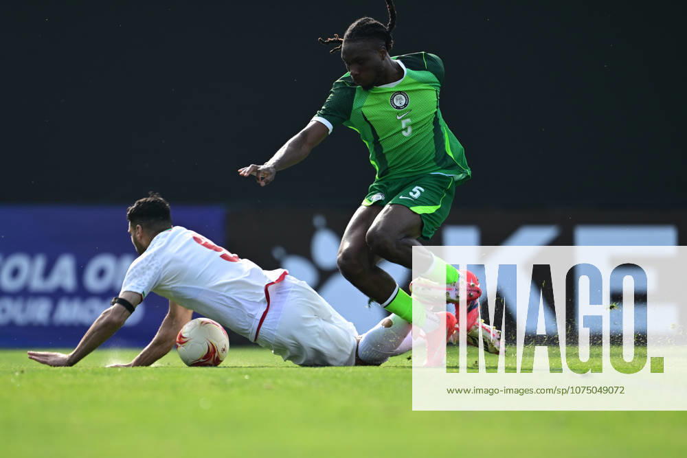 Iran v Nigeria - Friendlies ANTALYA, TURKIYE - MARCH 27: Mehdi Taremi (9) of Iran in action against Ogbu (5) of Nigeria during the friendly match between Iran and Nigeria at the Titanic Mardan Sports Complex in Antalya, Turkiye on March 27, 2026. Orhan Cicek Anadolu Antalya Turkey. Editorial use only. Please get in touch for any other usage.