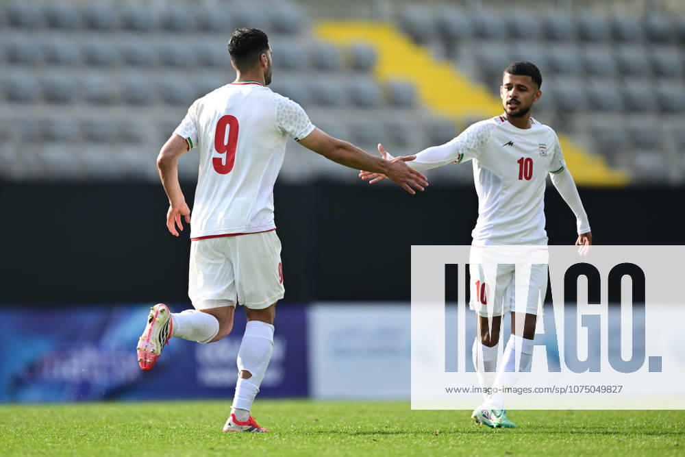 Iran v Nigeria - Friendlies ANTALYA, TURKIYE - MARCH 27: Mehdi Taremi (9) of Iran celebrates after scoring a goal during the friendly match between Iran and Nigeria at the Mardan Sports Complex in Antalya, Turkiye on March 27, 2026. Orhan Cicek Anadolu Antalya Turkey. Editorial use only. Please get in touch for any other usage.
