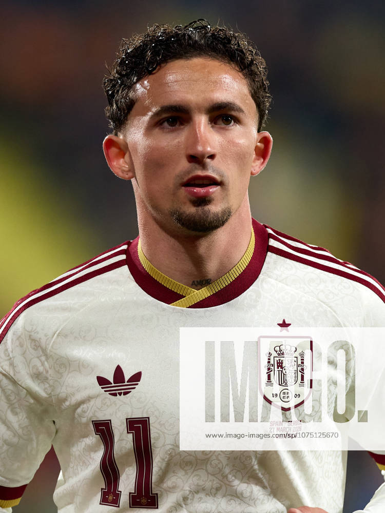 Yeremy Pino of Spain during the International Friendly, Länderspiel, Nationalmannschaft match between Spain v Serbia at the Estadio de la Ceramica on March 27, 2026 in Villareal Spain Villarreal Spain - ZUMAr232 20260327_zsp_r232_359