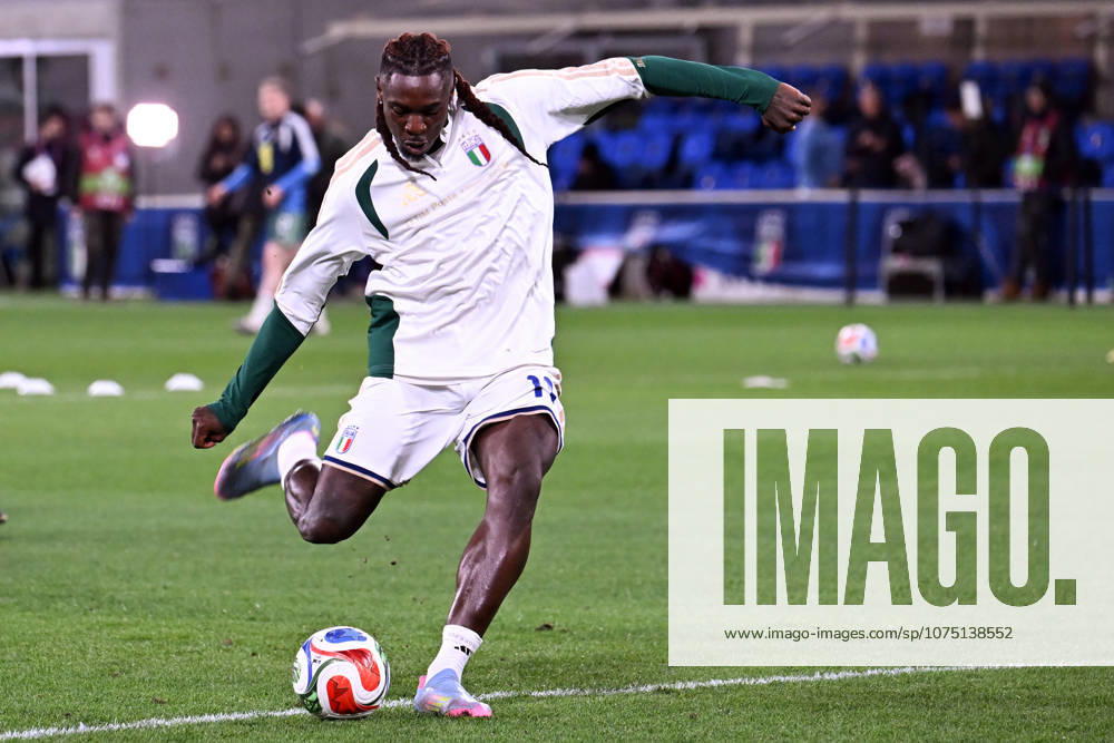 Soccer, FIFA World Cup, WM, Weltmeisterschaft, Fussball 2026 match between Italy-North Ireland Moise Kean of Italy during playoff qualifier Fifa World Cup 2026 match between Italy-North Ireland at the gewiss stadium, Italy, March 26th, 2026. Imago-Images Emmefoto