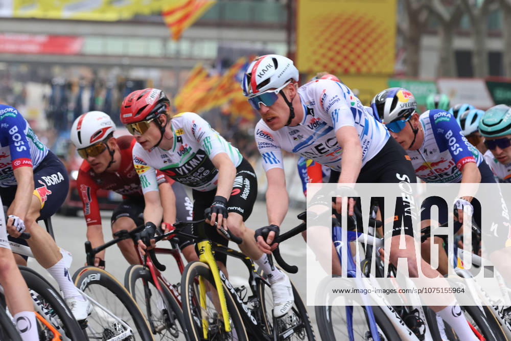 Vuelta A Catalunya; Tappa 07 Barcelona - Barcelona; 2026, Visma - Lease A Bike; 2026, Ineos Grenadiers; Vingegaard, Jonas; Godon, Dorian; Barcelona;
