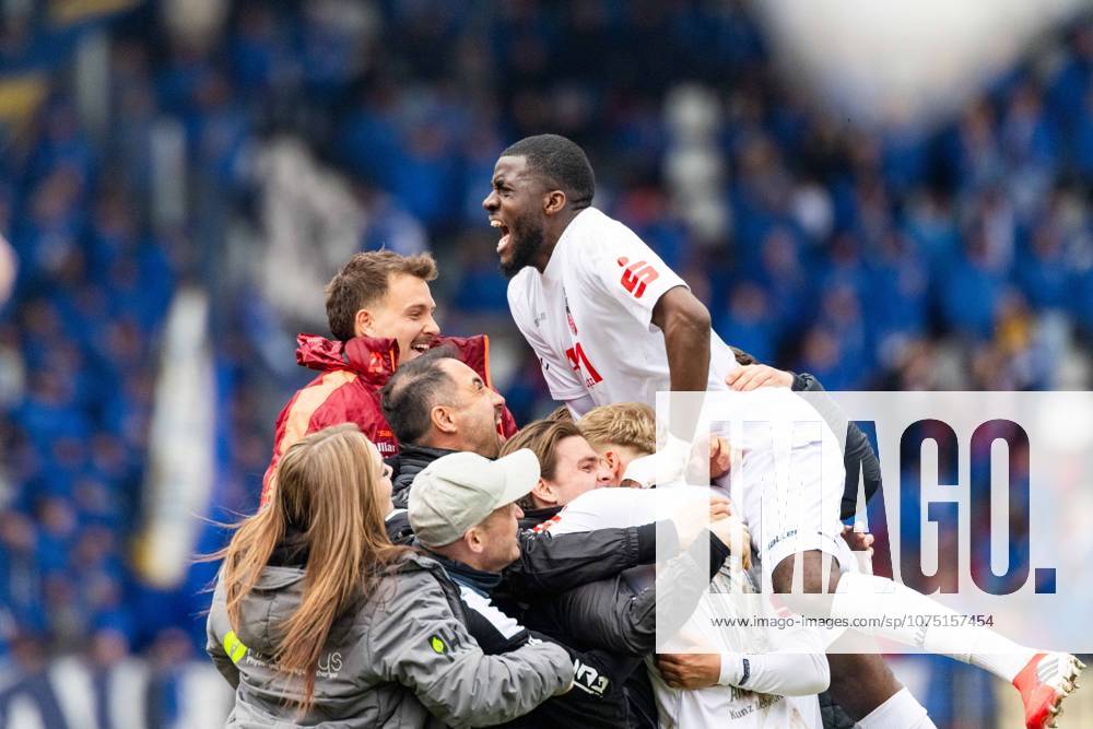 GER, Soccer, Men, Season 25 26, Thuringia Cup, Semifinal, FC Rot Weiss Erfurt FC Carl Zeiss Jena Marco Ferdinand Wolf FC Rot Weiss Erfurt scores the 4 3 lead goal in the 81min 99096 Erfurt Steigerwaldstadion Rasenplatz Thueringen Germany