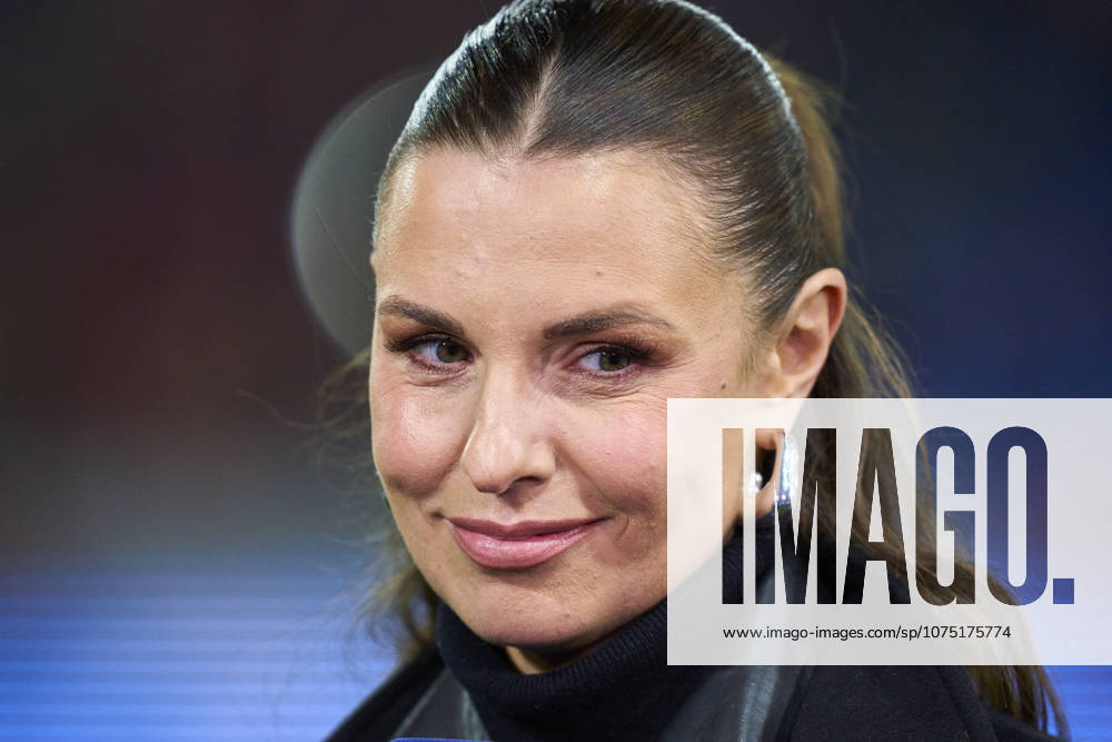 Laura Wontorra, sports presenter, reporter, woman, moderator, TV, television, in the friendly match SWITZERLAND - GERMANY 3-4 in preparation for FIFA World Cup, WM, Weltmeisterschaft, Fussball 2026 on Mar 27, 2026 in Basel, Switzerland.