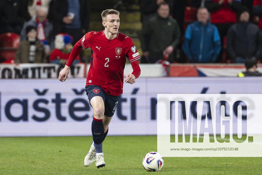 Stepan Chaloupek (Czechia) in action during the semi-final of the European play-off for qualification to the football World Cup, match Czechia vs Ireland, in Prague, Czech Republic, on March 26, 2026. (CTKxPhoto MichalxKamaryt) CTKPhotoP2026032906221 CTKPhotoP2026032906221