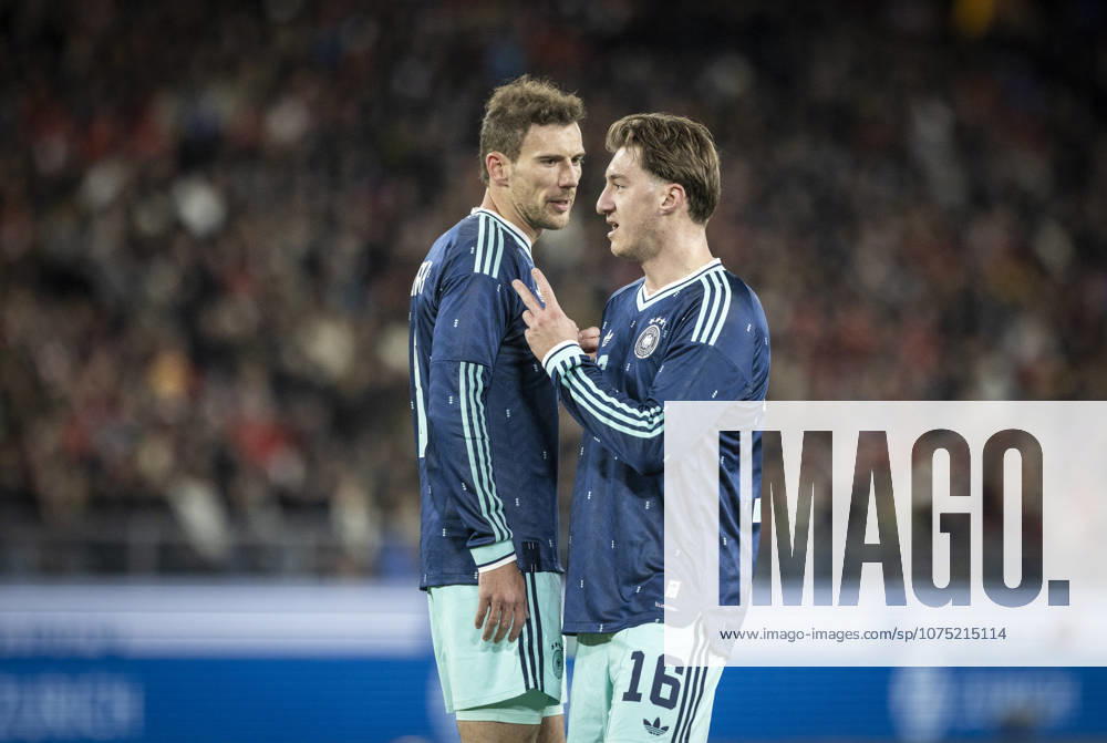 Basel, Switzerland 27th Mar 2026 Leon Goretzka DFB Angelo Stiller DFB Switzerland Germany Switzerland Germany 27 03 2026