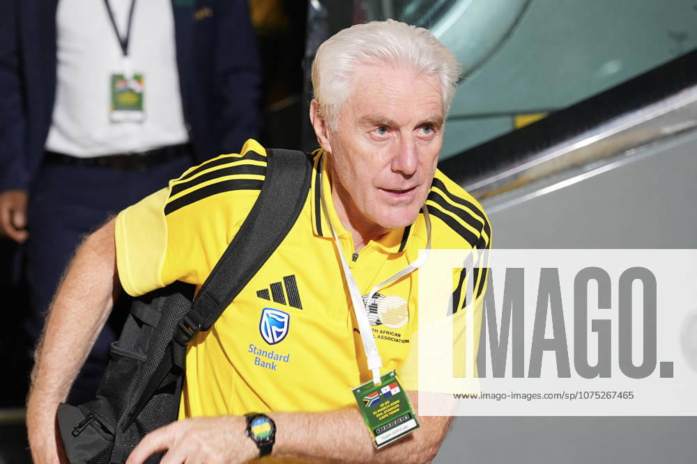 Soccer International Friendly, Länderspiel, Nationalmannschaft Panama v South Africa in Cape Town, South Africa Hugo Broos, head coach of South Africa arrives ahead of the international friendly soccer match between Panama and South Africa at DHL Stadium in Cape Town, South Africa on March 31, 2026. Cape Town South Africa