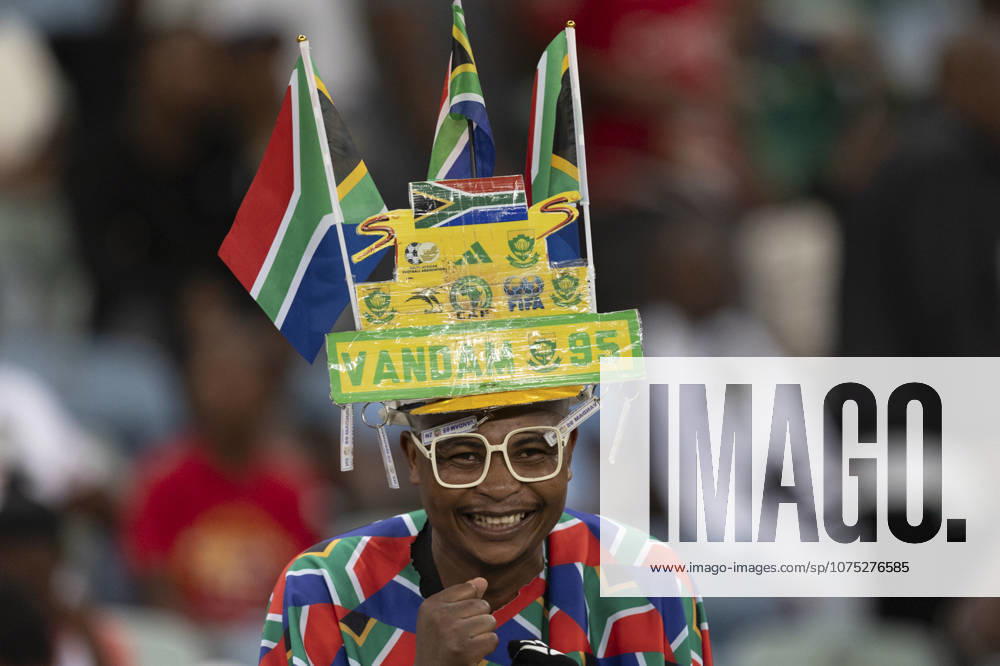 Fan during the International Friendly, Länderspiel, Nationalmannschaft between South Africa and Panama, held as part of preparations for the 2026 World Cup, at Moses Mabhida Stadium in Durban on 27 March 2026. Photo: Sportzpics