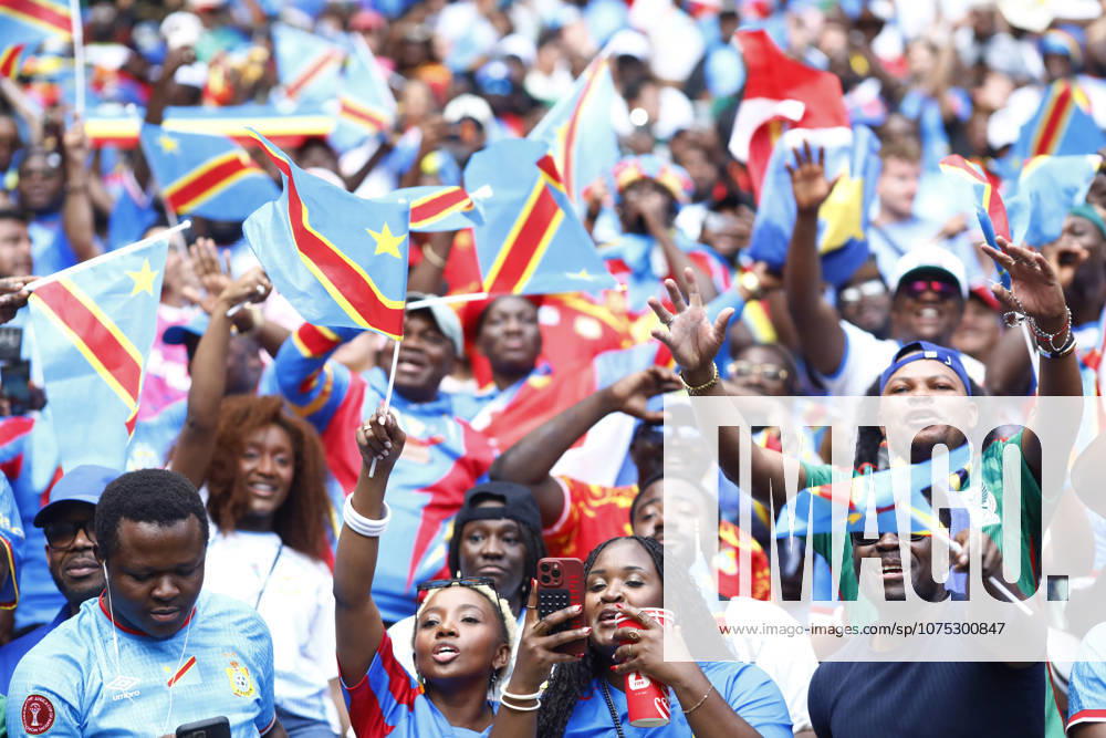 RD Congo v Jamaica - 2026 FIFA World Cup, WM, Weltmeisterschaft, Fussball Qualifying ZAPOPAN, MEXICO - MARCH 31: Fans of RD Congo celebrate after qualified to World Cup 2026 by beating Jamaica 1-0 during the playoff qualifying match at the Guadalajara Stadium in Zapopan, Mexico on March 31, 2026. Stringer Anadolu Zapopan Mexico. Editorial use only. Please get in touch for any other usage.