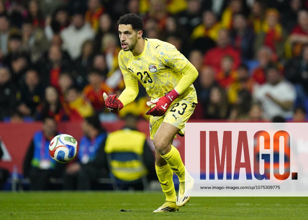 ESP: Spain v Egypt. Friendly Match Shobier of Egypt during the friendly match between Spain and Egypt played at RCDE Stadium on March 31, 2026 in Barcelona, Spain. kpng